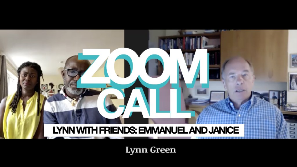 Lynn With Friends: Emmanuel and Janice Entee